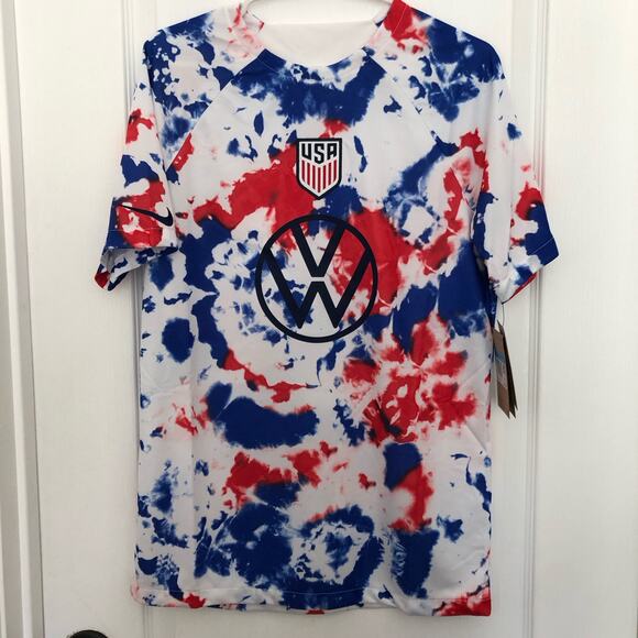 Nike USA Men's Pre-Match Top Jersey Size‎ XL Multi Dri-FIT World Cup VW Soccer - Picture 4 of 7